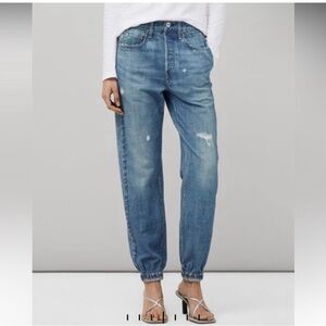 Rag & Bone Blue Miramar "Sweatpant Jean" Jogger Size XS
